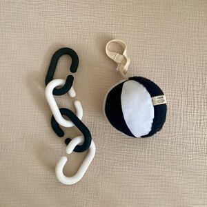 Lalo Play Gym Plush Ball & Silicone Chain